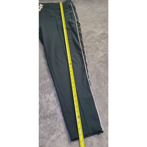 Puma Sweatpants Mens Sz XXL Black Big Sean Tapered Leg Jogger Velour Workout C22 - Picture 2 of 9